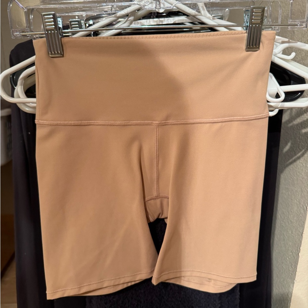 SKIMS Tan Bike Shorts